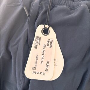 Prana Navy Sand Off Pants